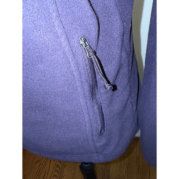 Colombia Women;s Fast Trek II Full-Zip Fleece Jacket in Purple - Picture 3 of 6